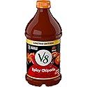V8 Spicy Chipotle 100% Vegetable Juice, 46 fl oz Bottle