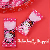 Valentine's Hello Kitty Heart Tin, Individually Wrapped Milk Chocolatey Hearts Inside, Seasonal Candy Gift, 2.12 Ounces