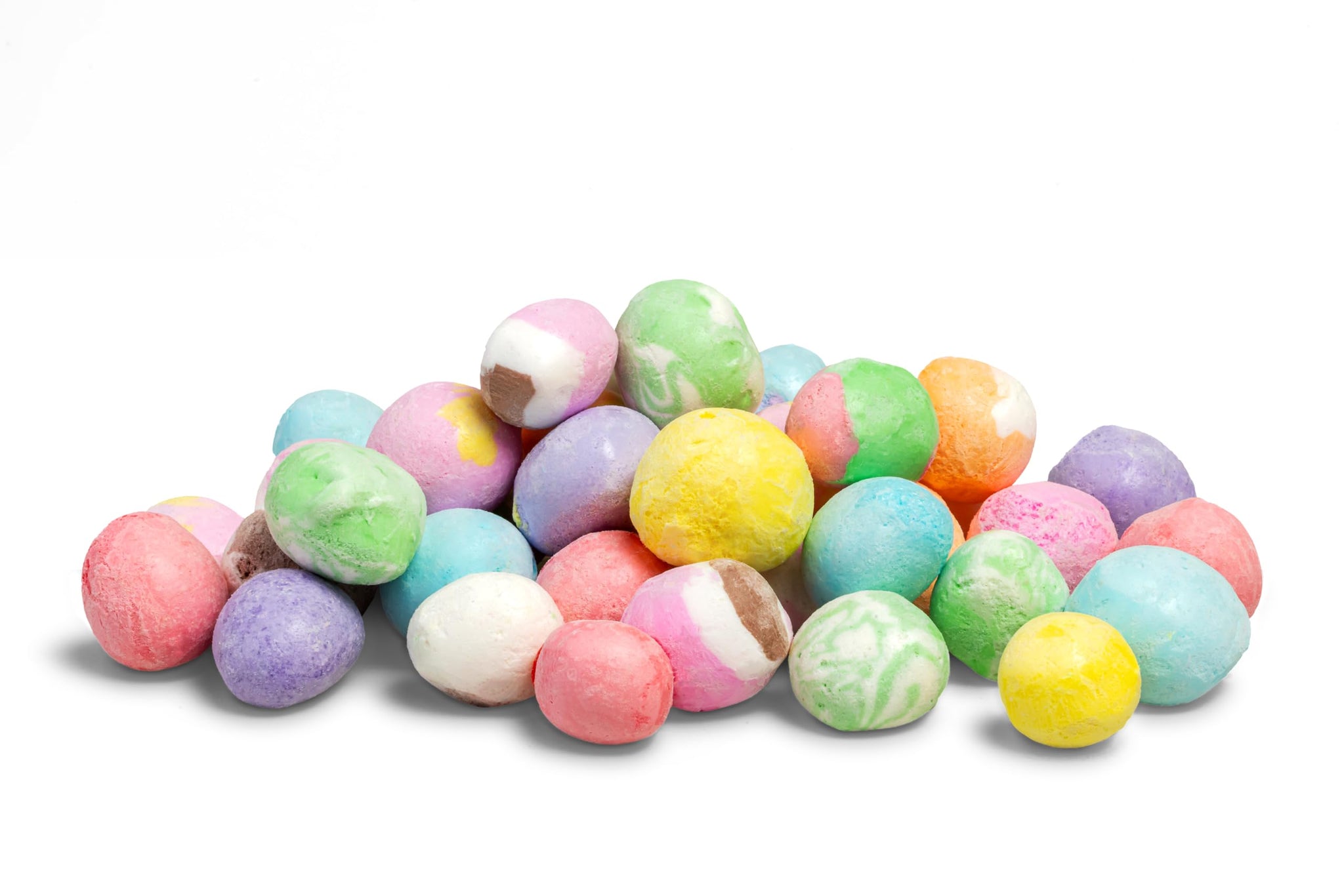 Crazy Candy Freeze Dried Taffy - Salt Water Taffy Transformed, Light Crispy Texture Sweet Candy, 2.4oz Resealable Bag, Made in USA