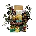 Gift Basket Village: Festive Favorites Large - Crackers, Roca, Cheese, Sausage & More Gourmet Set