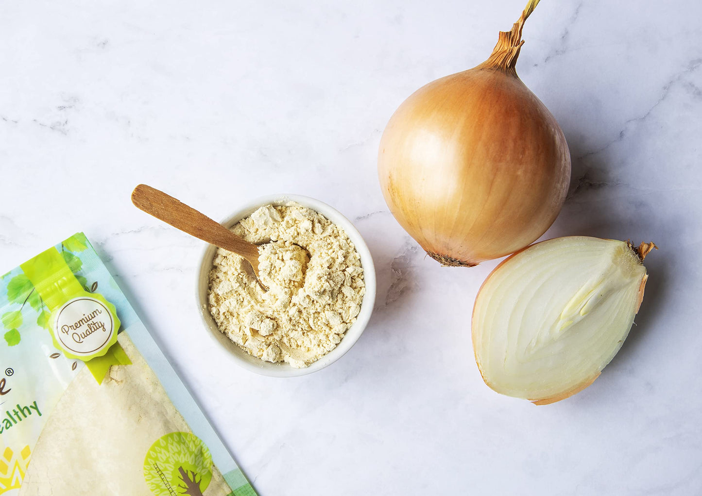 Food to Live Onion Powder, 14 Pounds - Finely Ground Dried Onions, Vegan, Rich Onion Flavor, High in Vitamin C, Dietary Fiber