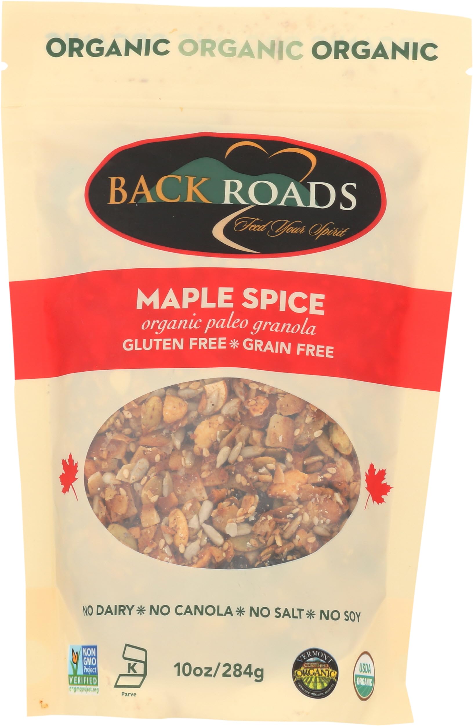 Back Roads, Granola Apricot Chai organic, 10 Ounce