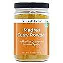 Viva Doria Madras Curry Powder Mild (12-Spice Blend, Authentic spices) 16oz (454g) PET Jar