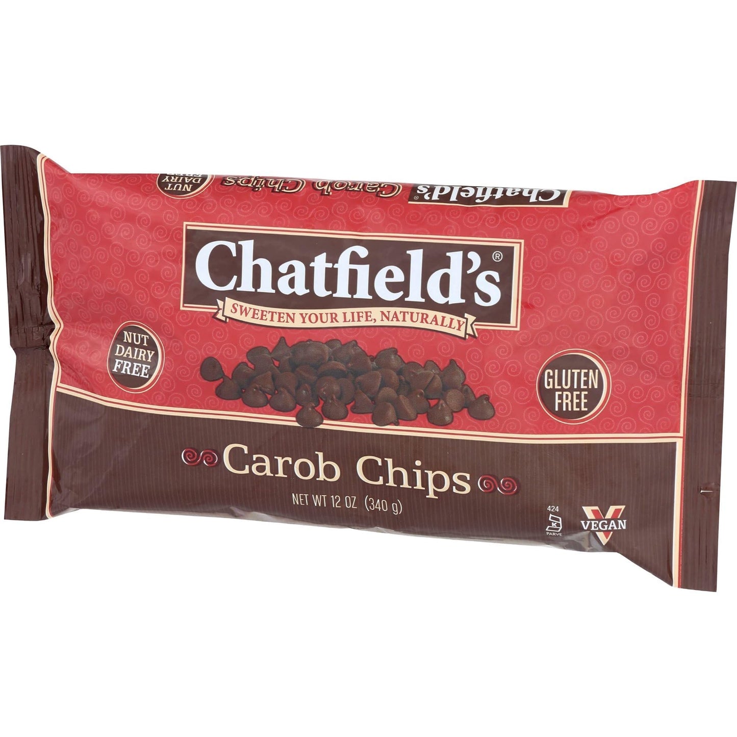 Carob Chips 12 Ounces (Case of 12)