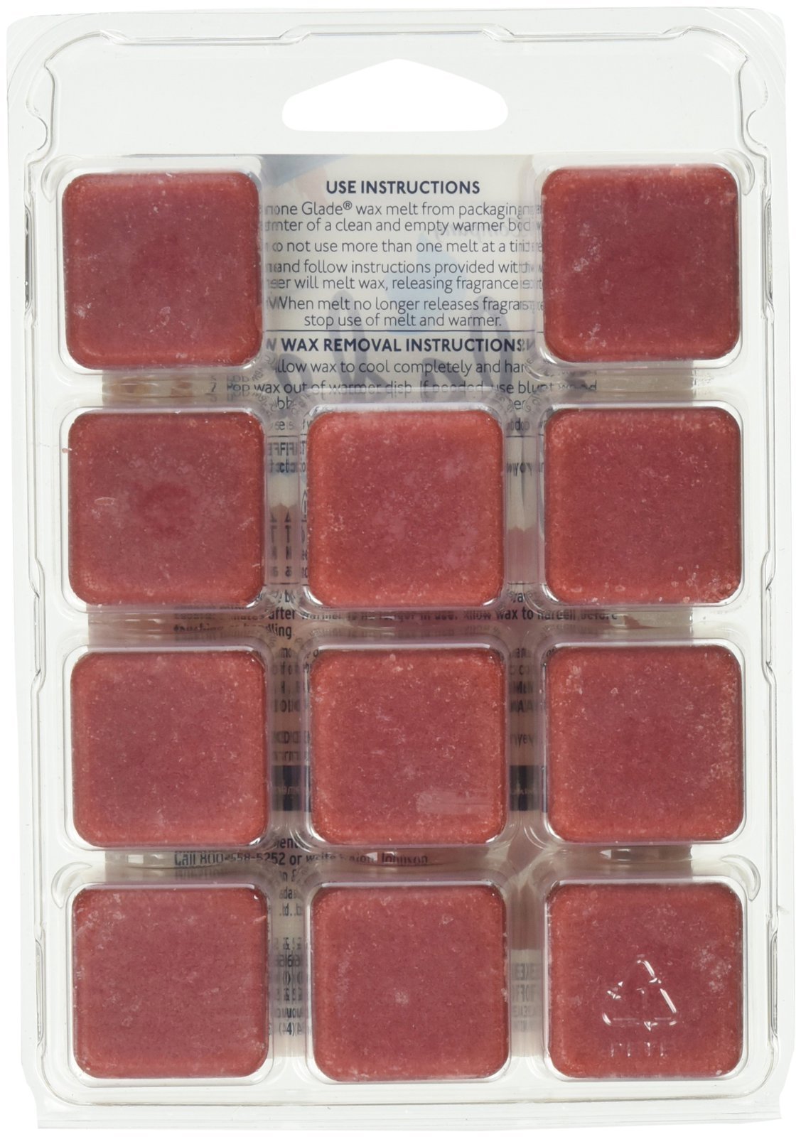 Glade Wax Melt Refill, Apple Cinnamon, 11 Count, 4.26 Ounce
