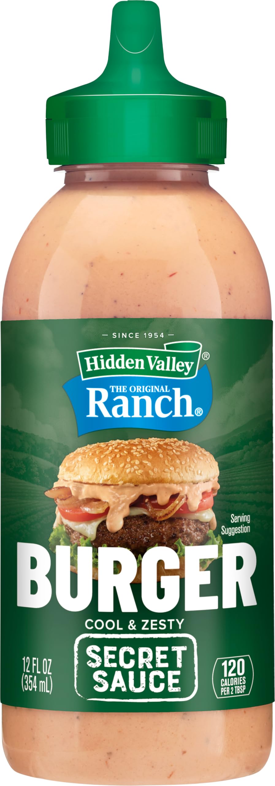 Hidden Valley The Original Ranch Burger Secret Sauce, 12 Fluid Ounce Squeezable Bottle (Package May Vary)