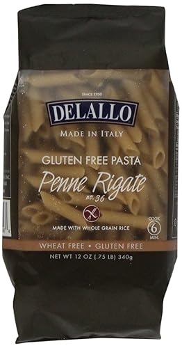 Delallo Pasta Gf Whlgrn Penne Rig