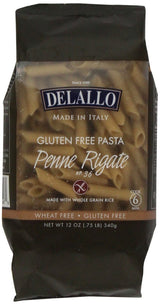 Delallo Pasta Gf Whlgrn Penne Rig