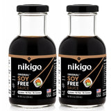 NIKIGO Original Soy Free Sauce - Premium Soy Sauce Replacement, Allergen-Friendly, 3 Simple & Clean Ingredients, Mushrooms, Sea Salt, Water, Authentic