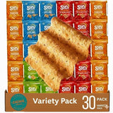 Sun-Chips Multigrain Variety Pack (30 Count) - 100% Whole Grain Chips with Harvest Cheddar, Garden Salsa, Original & French Onion - 1.5 oz Custom