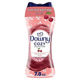 Downy Cozy Collection In-Wash Laundry Scent Booster Beads, Cherry Jubilee Scent, 7.8 oz, Limited Edition Laundry Beads