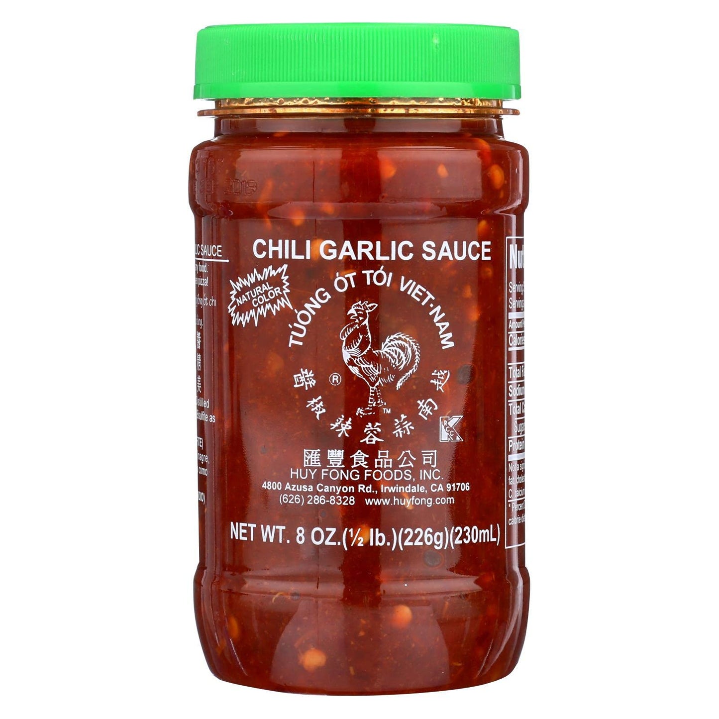 Huy Fong Chili Garlic Sauce, 8 Ounce -- 24 per case.24