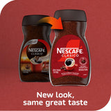 Nescafe, Clasico Instant Coffee, Dark Roast Coffee, 1 Jar, 7 Ounce