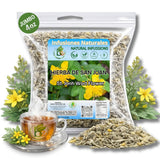 Hierba de San Juan (St. John’s Wort) Tea - 4 oz Loose Leaf - 100% Natural, Vegan, Non-GMO - Herbal Tea by Bexpertsusa