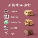 Heavenly Hunks Variety Pack 6oz Bags (6 Pack) - Oatmeal Chocolate Chip, Peanut Butter Chocolate & Brownie Bites