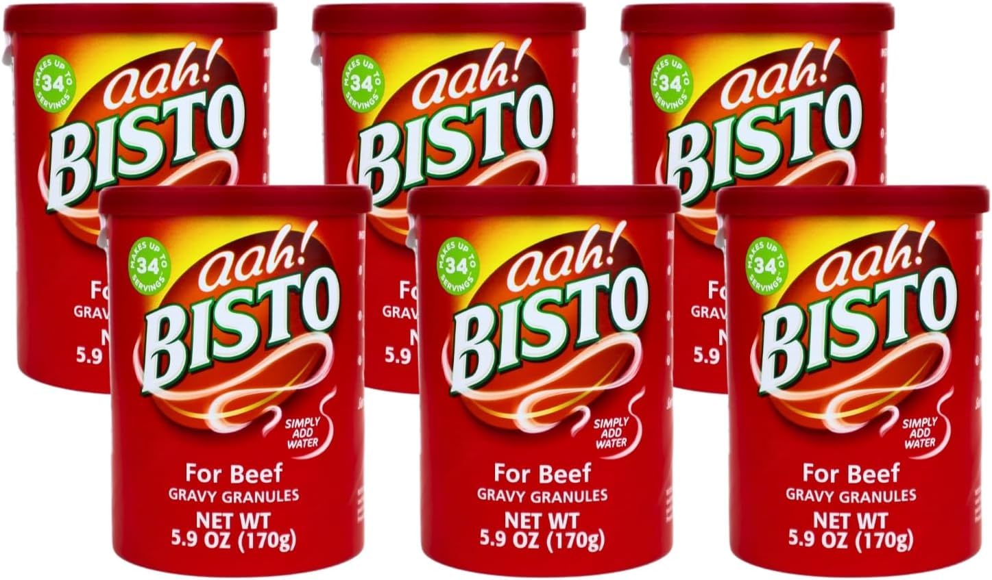 Bisto Gravy Granules, 5.9 Ounce - Rich and Savory Gravy Mix for Delicious Home-Cooked Meals, Perfect for Roasts, Mashed Potatoes, and Comfort Food