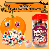 Apexy Eyeball Gummies - with Fruity Liquid Center Eyeball Candy for Halloween, Birthday, Trick Or Treat, Party Candy - Jelly Filled Gummies, Fat Free