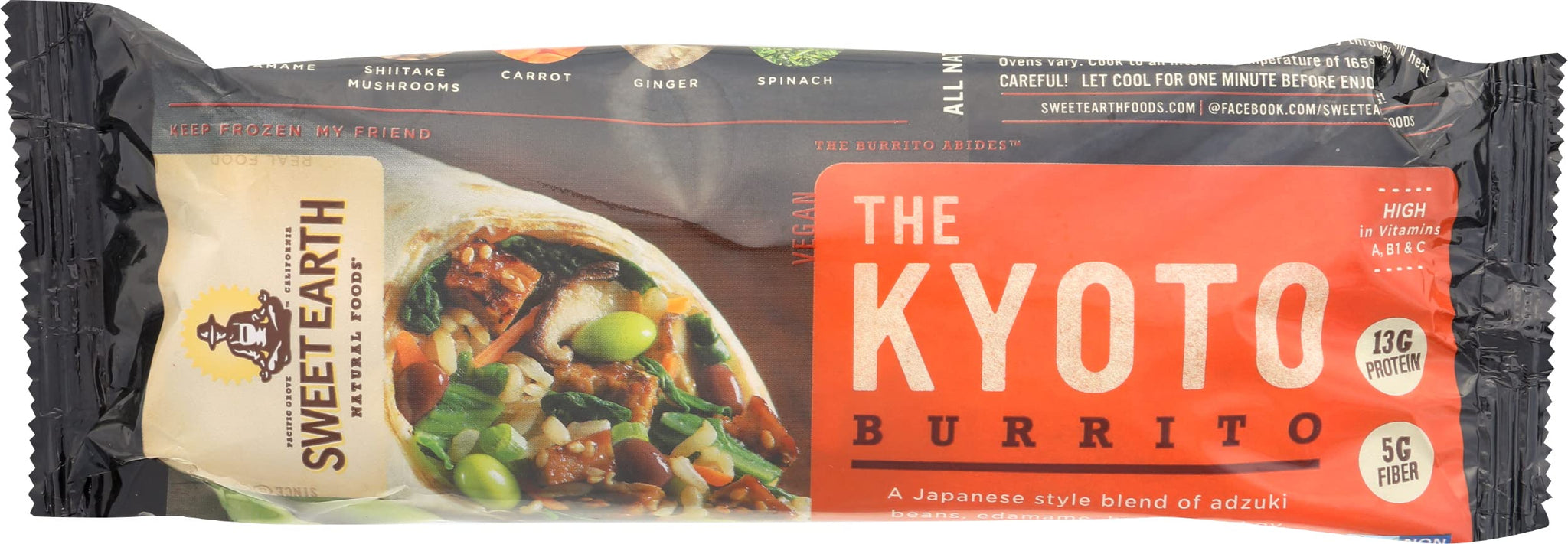 Sweet Earth, The Kyoto Burrito, 7 Ounce