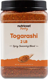 Nutricost Pantry Togarashi Seasoning Powder (2 LB) - Spicy Japanese 7 Spice Blend, Vegan-Friendly, GMO-Free, Gluten-Free