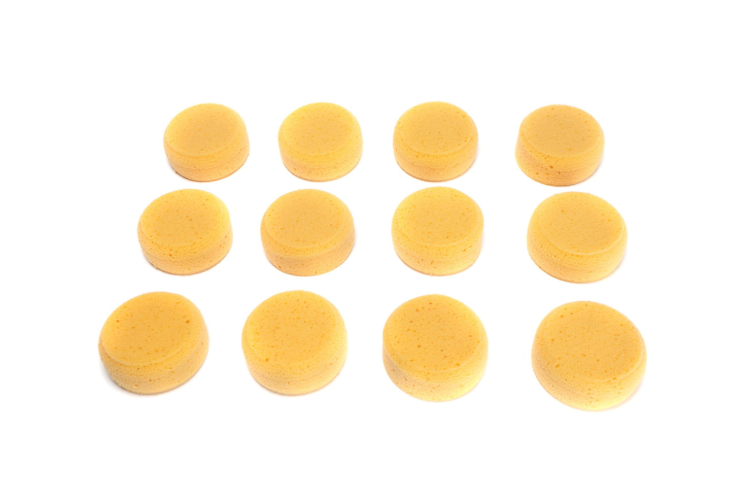 LTWHOME 3-1/2 Inch Synthetic Super Thick Silk Sponges, Artist Sponges for Painting, Craft and More(Pack of 12)