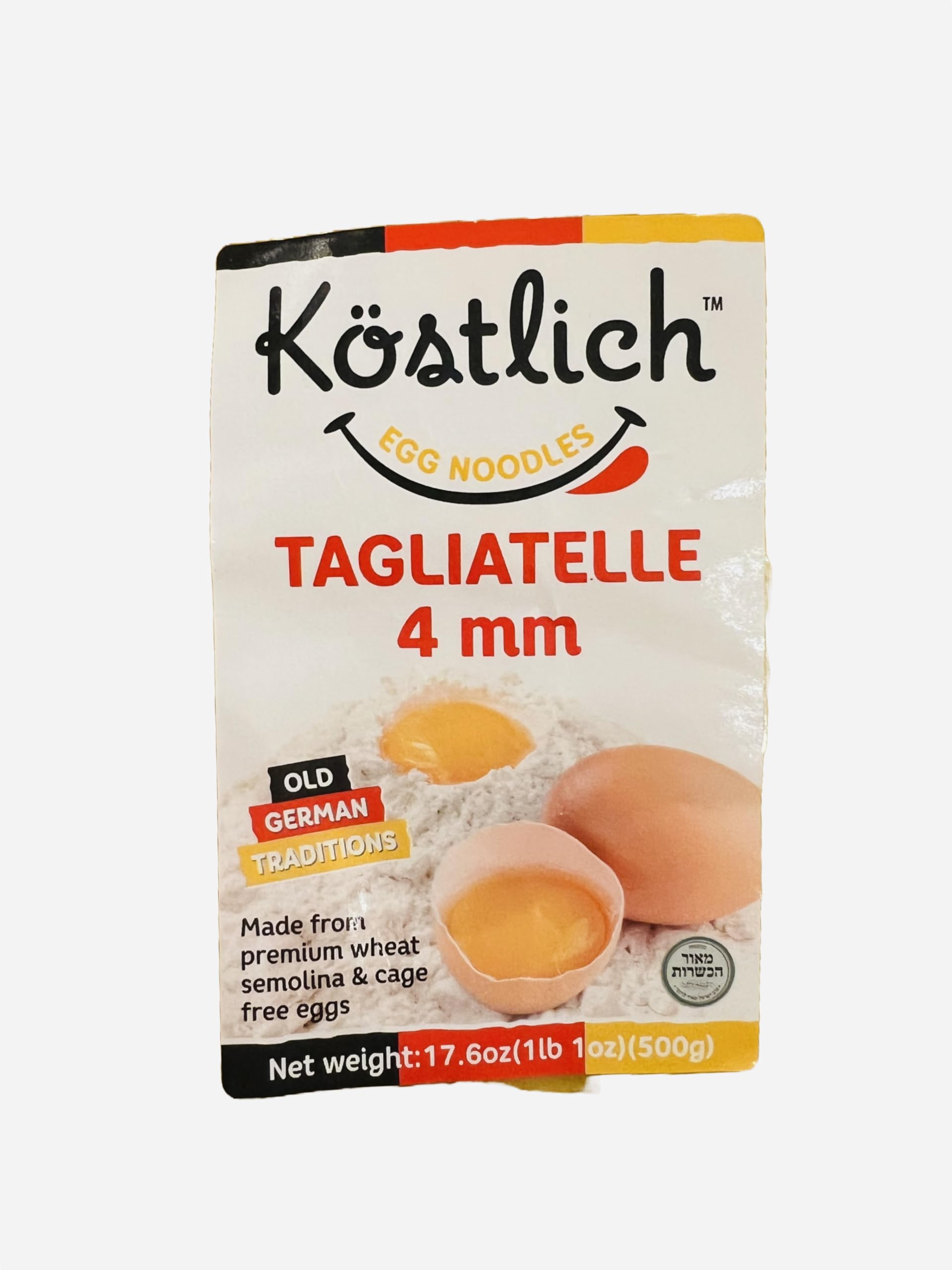 Kostlich Tagliatelle 4 mm 500g, Pack of 1