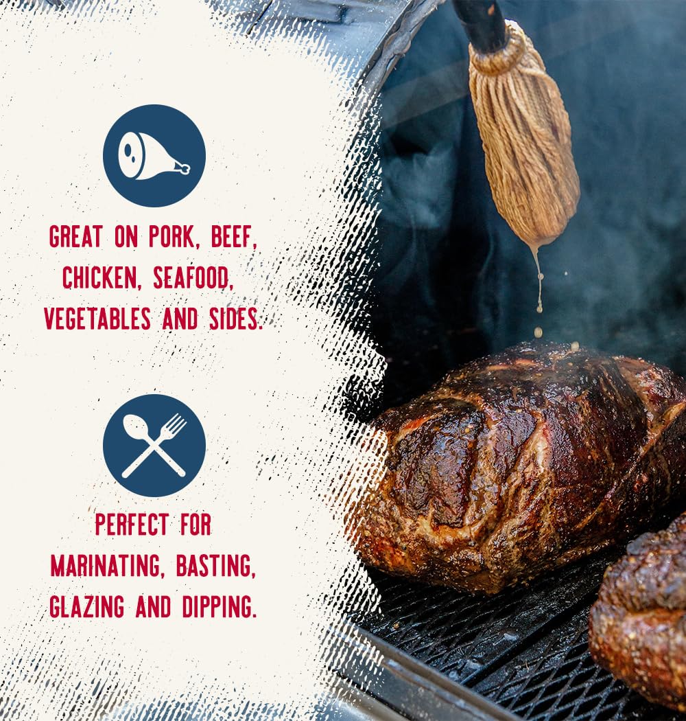 Tuffy Stone Original BBQ Sauce | Award-Winning, Tangy & Sweet I Champion of 6x World Barbecue Grand I Versatile BBQ Sauce | 16 oz bottle