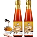 52USA Sesame Oil, Toasted Sesame Oil 2 Pack, 8.45 Fl Oz (250 ml*2)-Premium Toasted Sesame Seed Oil, Aromatic & Nutty Flavor, Ideal for Asian Cooking