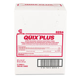 Chix 8294 Quix Plus Disinfecting Towels 13 1/2 x 20 Pink 72/Carton