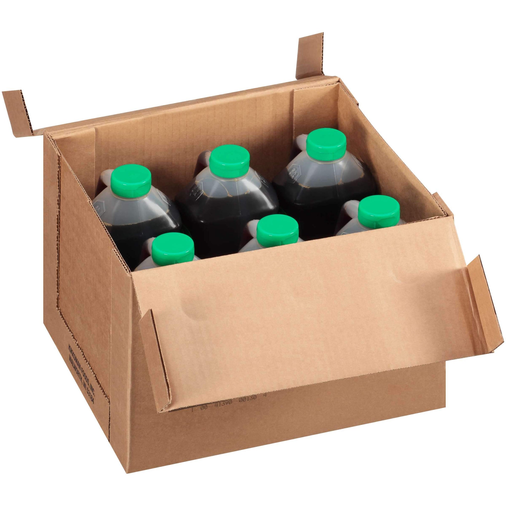 Kikkoman Less Sodium Soy Sauce, 0.5 Gallon -- 6 per case.