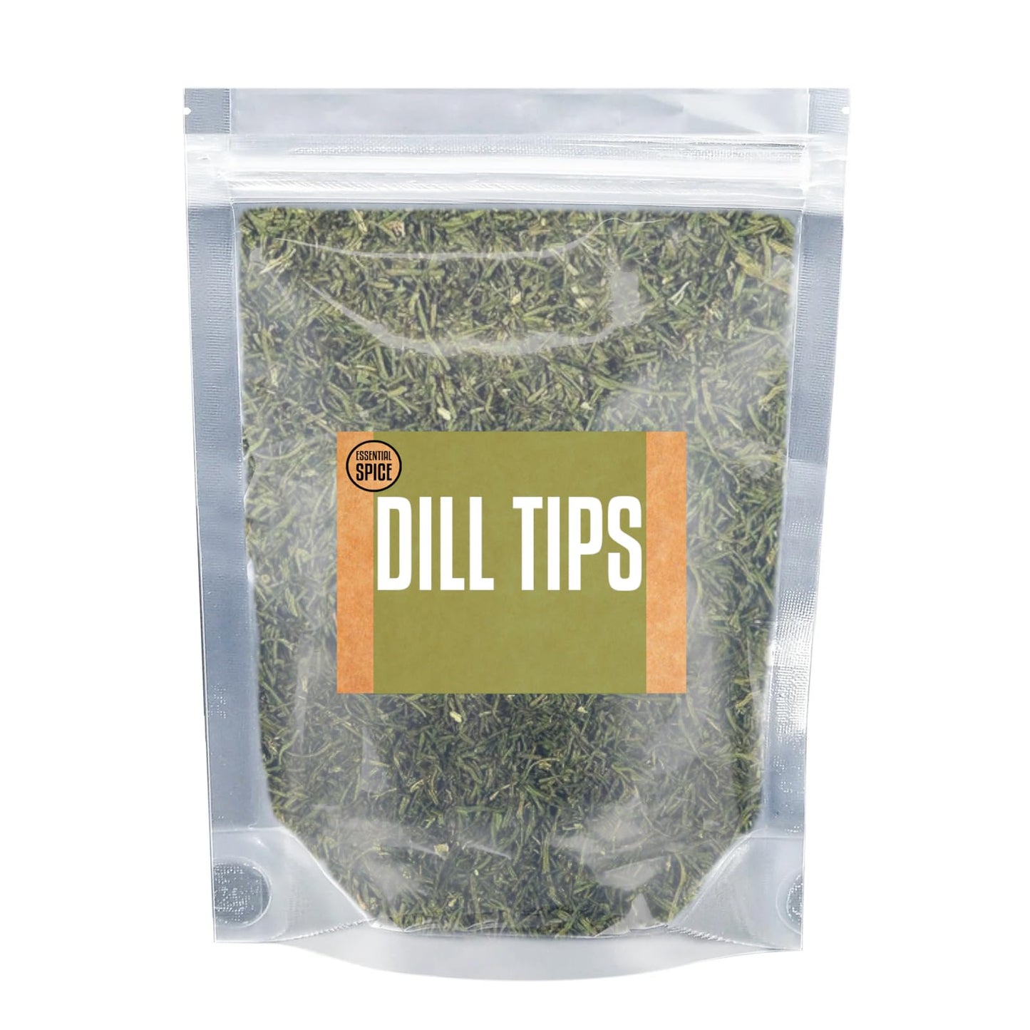 Essential Spice Dill Tips, 1.5 oz Tin - Bright, Fresh & Herbal Flavor - Dried Dill Weed for Fish, Pickling, Dressings, Potatoes & Mediterranean