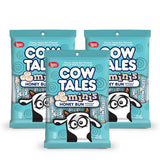 Goetze's Candy Honey Bun Cow Tales Minis - 4 Ounce Bags - 3 Pack - Fresh from the Factory