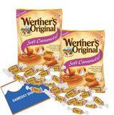 WERTHERS' ORIGINAL | SOFT CARAMELS Candies | 2 Pack, 2.22-oz. Bags, SameDay Shipping offers Free Pen