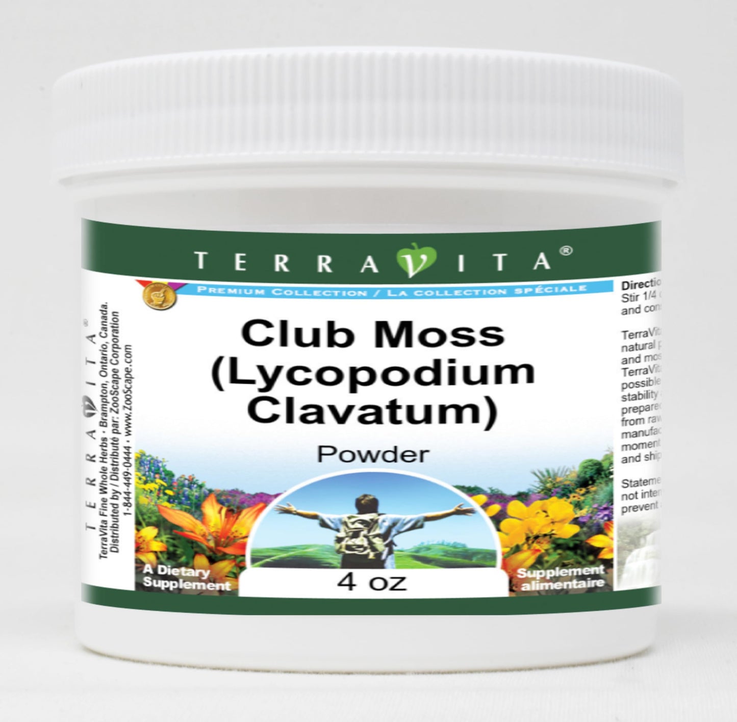 Club Moss (Lycopodium Clavatum) Powder (4 oz, ZIN: 511740) - 3 Pack