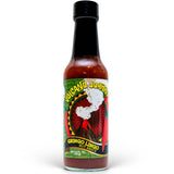 Volcano Johnny's Gringo Lingo Hot Sauce | Award-Winning Mild & Smoky Red Jalapeño | Smoked Craig's Grande Peppers | Gourmet Burger & Taco Sauce |