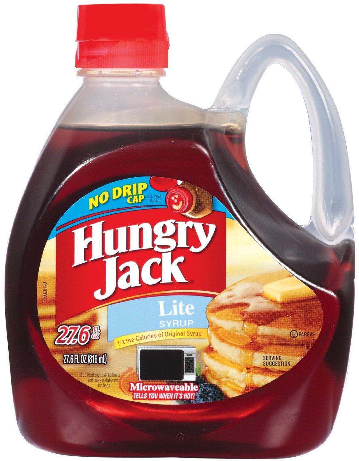 Hungry Jack Lite Pancake Syrup, 27.6 oz - Pack of 3