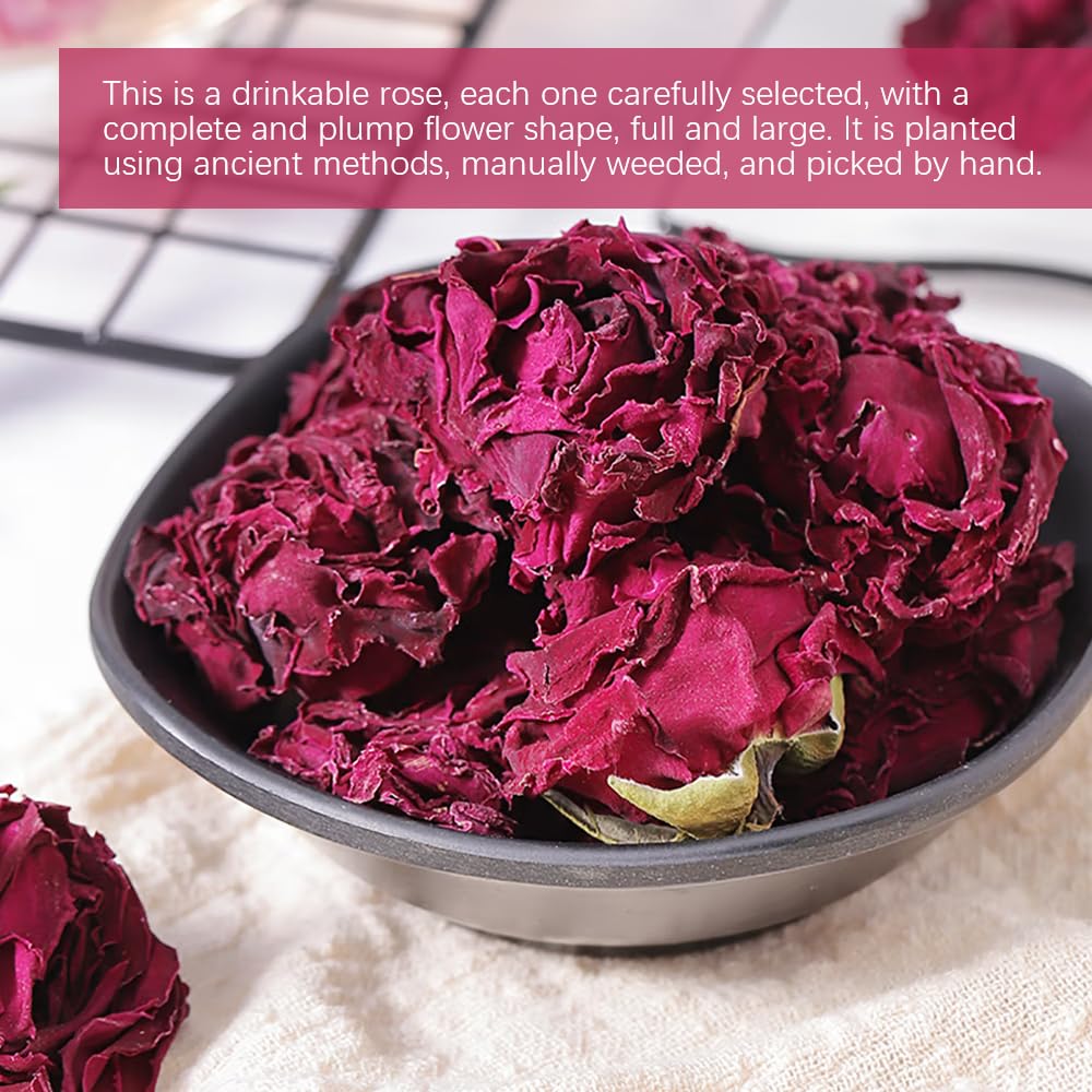 SIJIYUNLI-Ink red rose 25g/0.88oz loose camellia grass tea flower tea