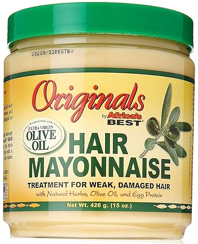 Africa's Best Organics Hair Mayonnaise 15 oz (Pack of 12)