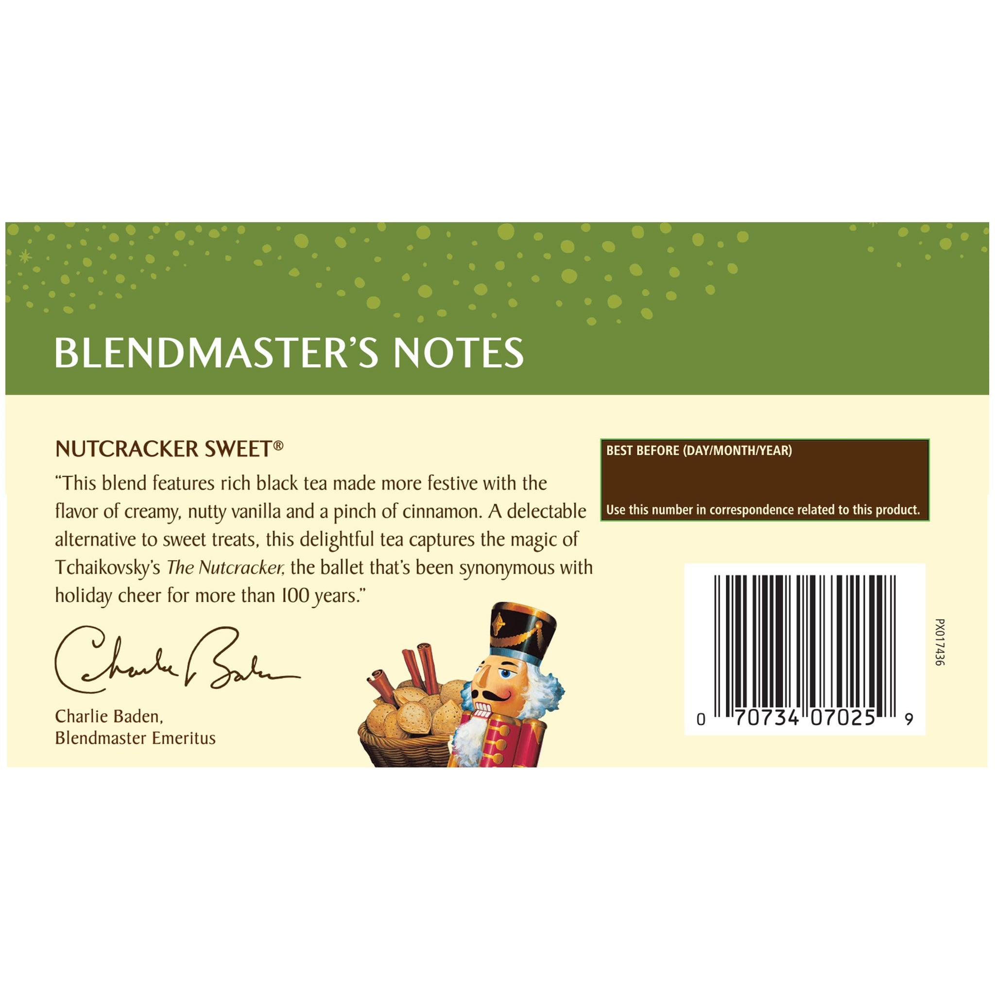 Celestial Seasonings Nutcracker Sweet Black Tea, 18 Count