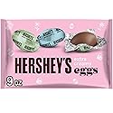 HERSHEY'S Extra Creamy Milk Chocolate Eggs, Easter Candy Bag, 9 oz