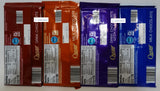 Choceur Chocolate Bar Austria Four Flavors Combo Bundle 5.29oz 150g (Pack of Four)
