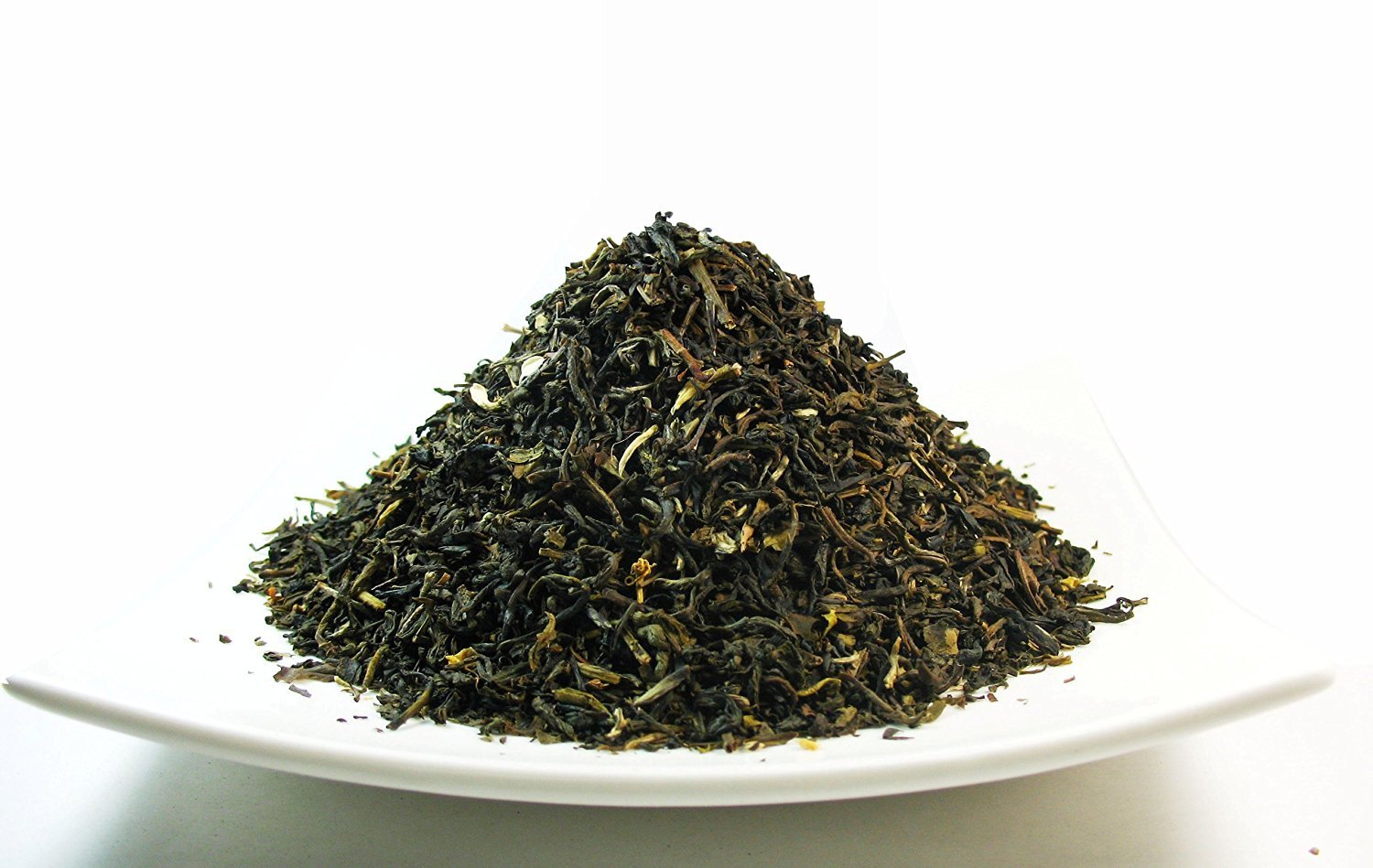 Greenhilltea Premium Bulk Tea, Organic Jasmine Green Tea loose leaf Tea- 4 Oz Bag