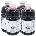Nature Blessed 100% Pure Plum Fruit Juice Concentrate - 4 Quarts (4/32 fl oz bottles), Great for Home Vintners, Home Brewers, Cider, Spirits, Mead, or
