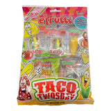 Gummi Theme Bag Taco Twosday Shelf Tray 2.7 oz. Case of 12 Cinco de Mayo Candy Mexican theme party tray