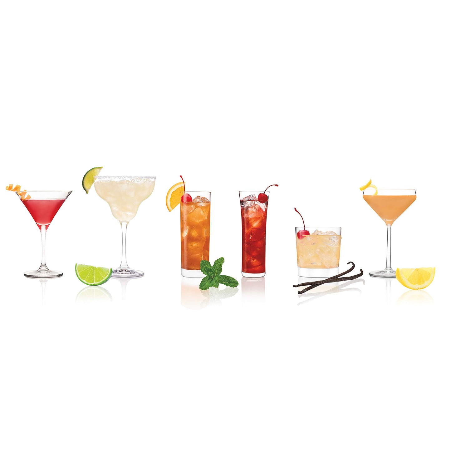bartesian The Classic Collection cocktail Mixer capsules, Variety Pack of 6 , for bartesian Premium cocktail Maker (55350)