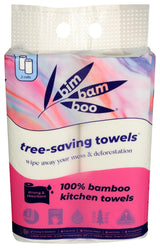 Bim Bam Boo, Paper Towels Bamboo, 2 Count