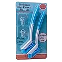 The Behind The Faucet Brush! Clean Hard to Reach Areas in Your Kitchen and Bathroom - Easily Clean Water and soap Residue Around The Sink. Two Pack