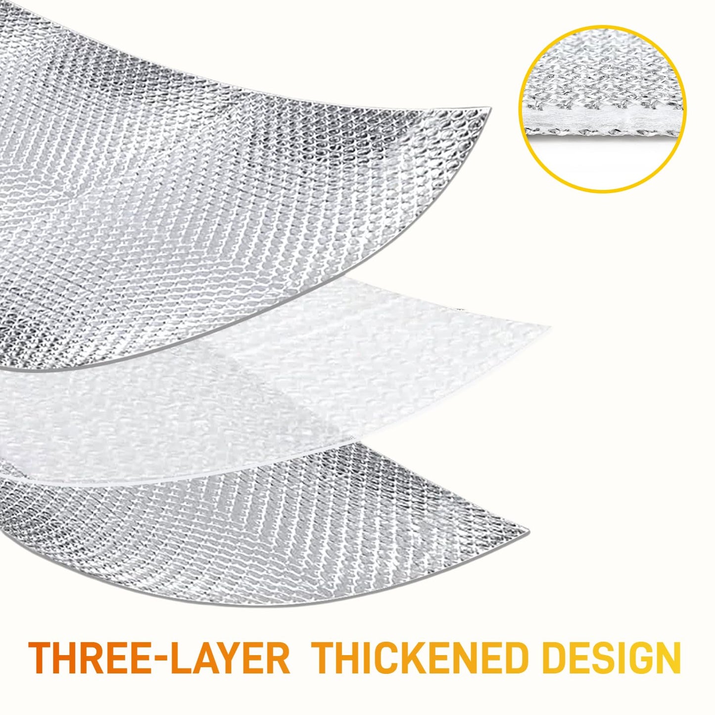 Giubog 6 Pcs New Upgrade 3-Layer Metal Dish Cloth,Non Scratch Wire Dishcloth,Steel Wool Scrubber,Kitchen Cleaning DishRags,Sinks,Dishes,Stove Top.