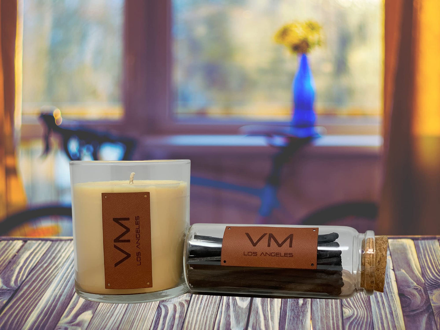 Vegan Leather Label Calender (Vanilla Bean)