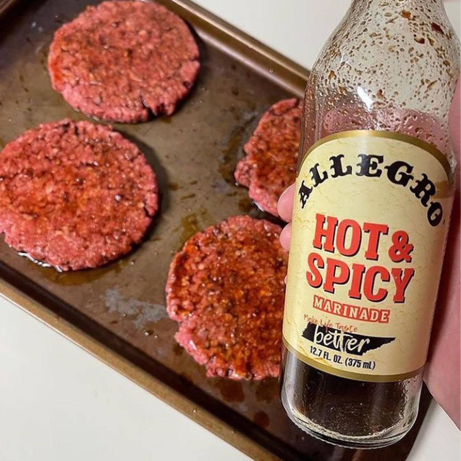 Allegro Hot & Spicy Marinade, 12.7 Fluid Ounces (Pack Of 6)