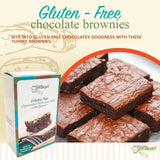 Heartland Gourmet Gluten Free Chocolate Brownie Mix - Chewy and Moist - Certified Gluten Free - All Purpose - Safe for Celiac Diet - Made in Nebraska - Pack of 1